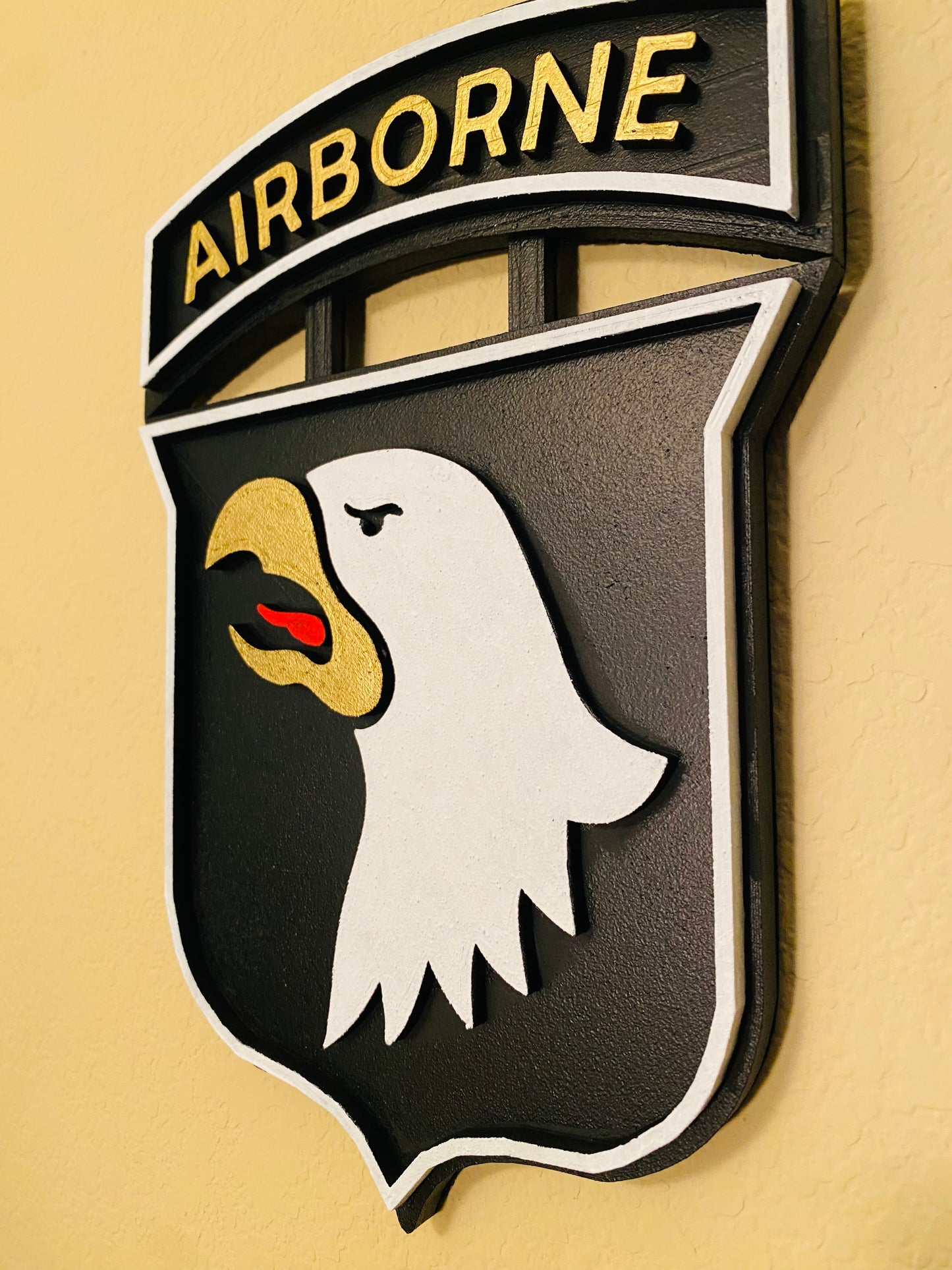 101st Airborne Valor Plaque